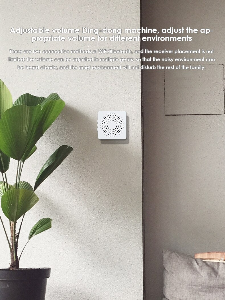 Wireless Security Smart WiFi Doorbell Intercom Video Camera Door Ring