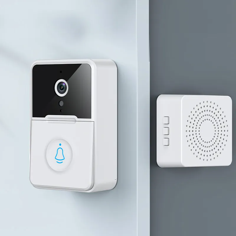 Wireless Security Smart WiFi Doorbell Intercom Video Camera Door Ring