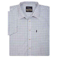 Mens Champion Short Sleeve Tattersall Shirt - 3041