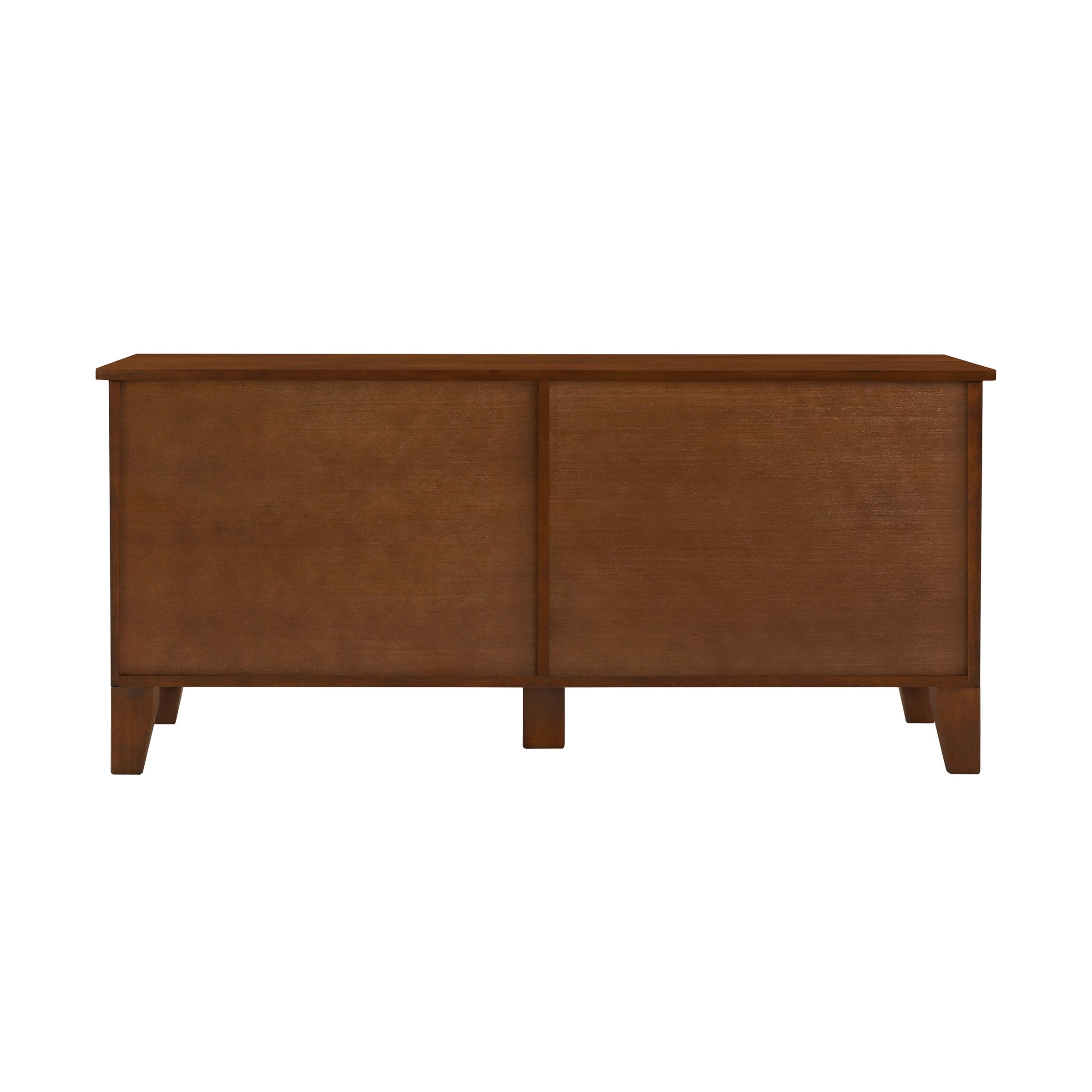 Rattan Wooden Dog Crate Cabinet with Storage – Indoor Rubber Wood Pet