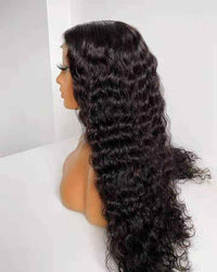 Beumax 4x4 Deep Wave 5x5 Lace Closure wig 6x6 Human Hair Wigs