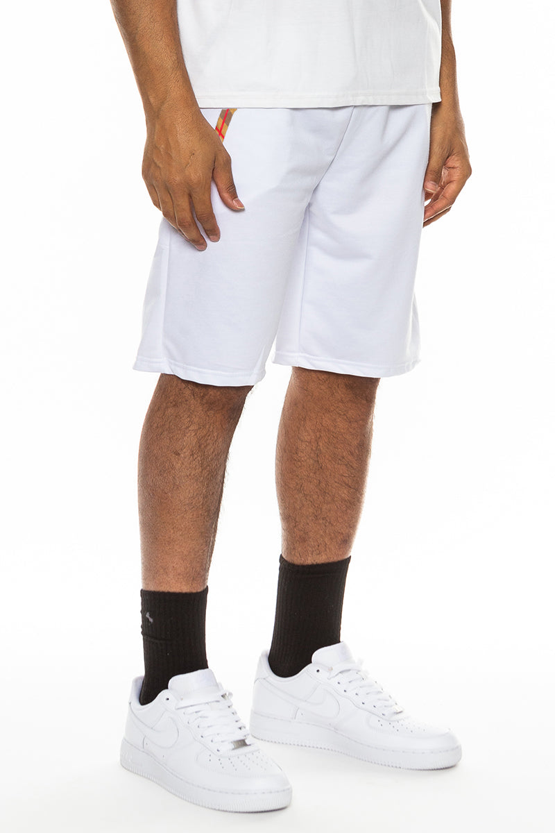 Checkered Detail Shorts EMS4102