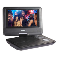 Naxa 7" TFT LCD Swivel Screen Portable DVD Player - Refurbished