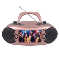 Emerson 7" Bluetooth DVD Boombox with AMFM Radio & Digital TV