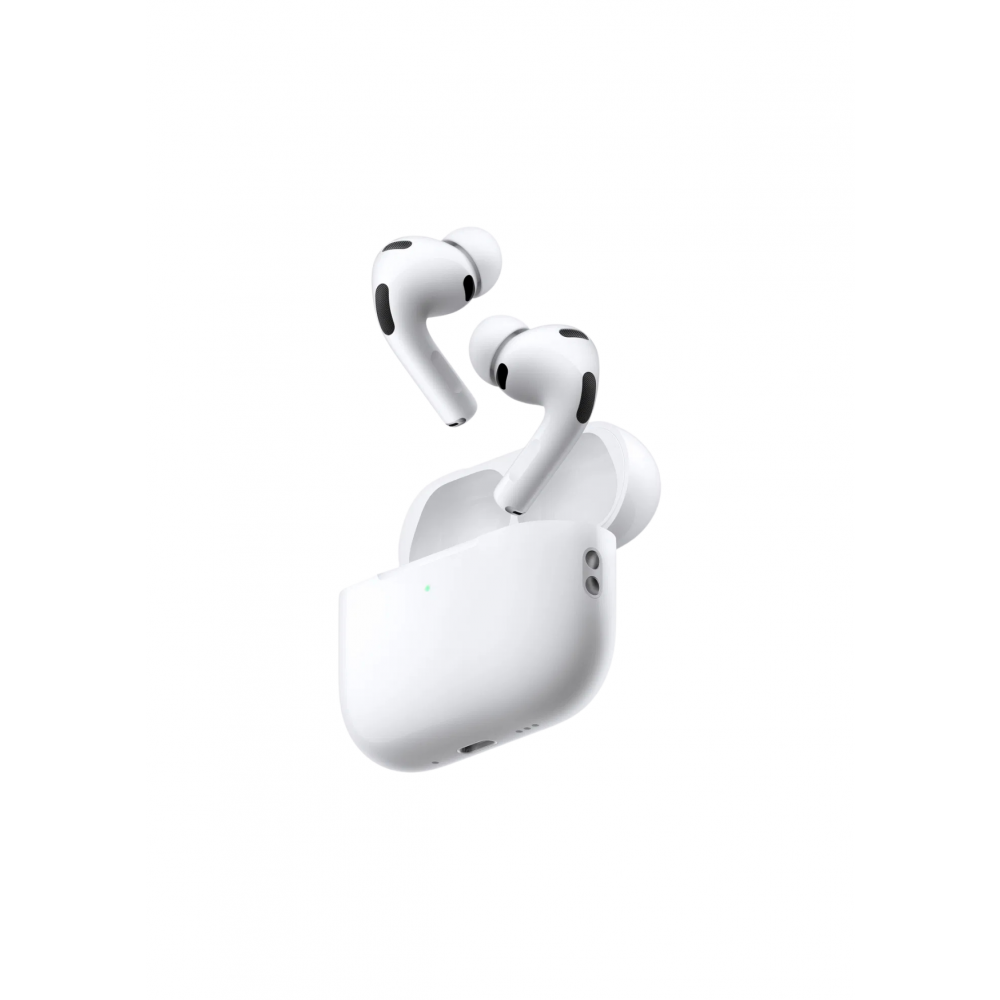 Apple AirPods Pro 3 – безжични слушалки с активна шумоизолация, бели (APPLE-MFHP4ZM)