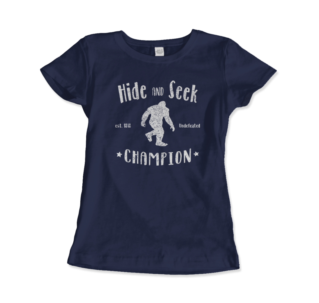 Hide and Seek Champion Bigfoot t-shirt