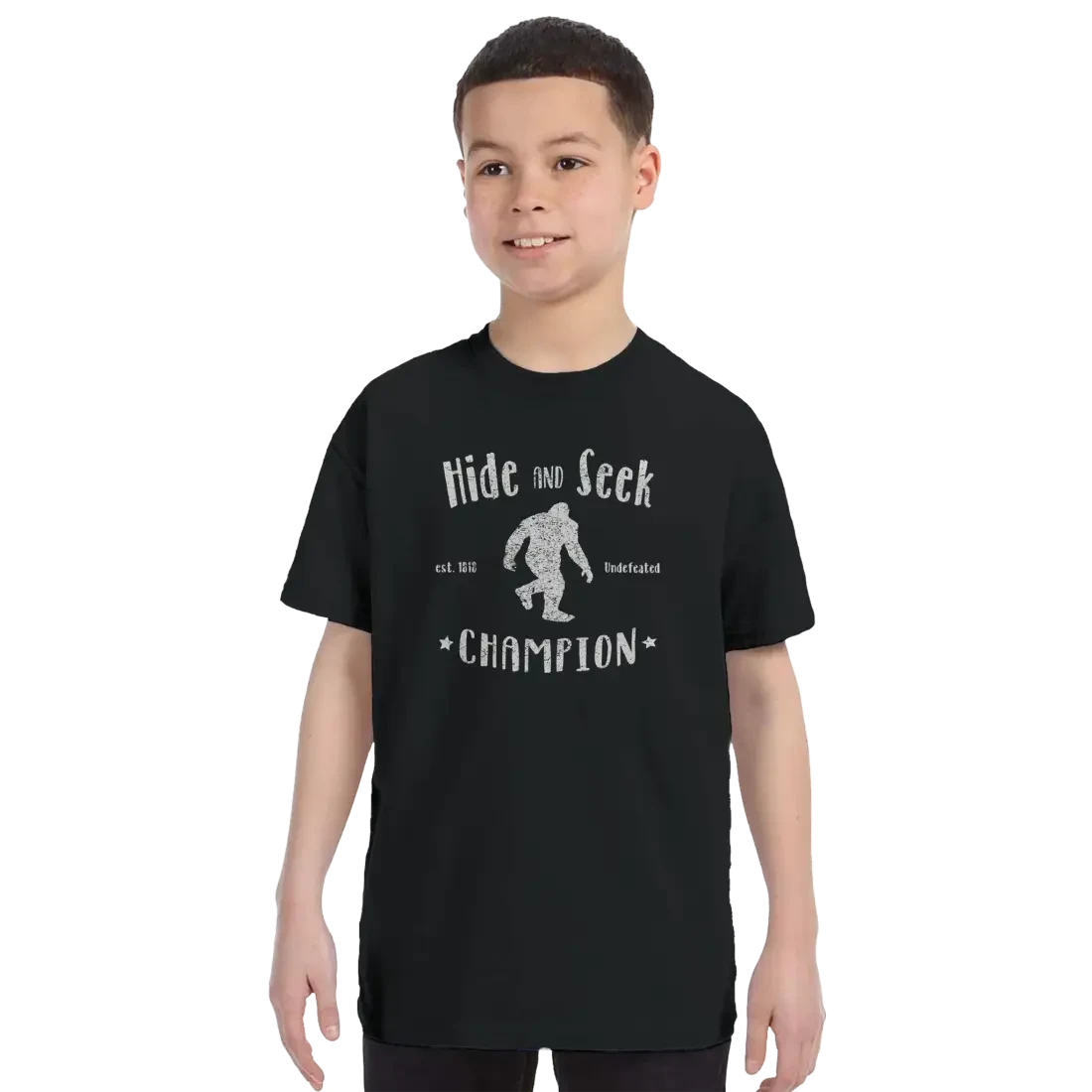 Hide and Seek Champion Bigfoot t-shirt