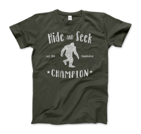 Hide and Seek Champion Bigfoot t-shirt