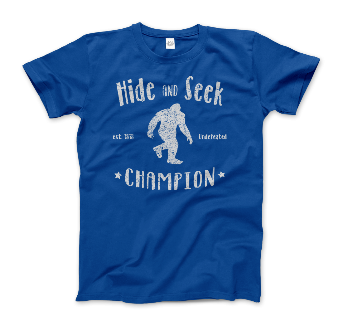 Hide and Seek Champion Bigfoot t-shirt