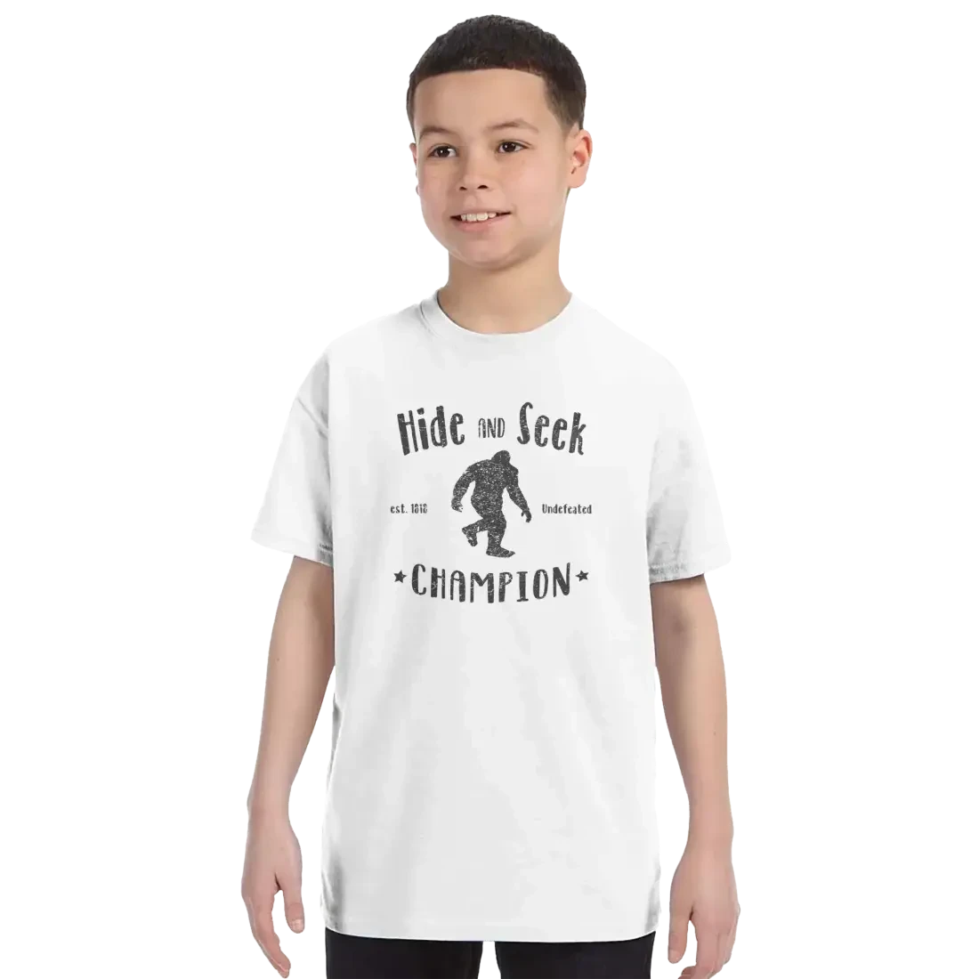 Hide and Seek Champion Bigfoot t-shirt