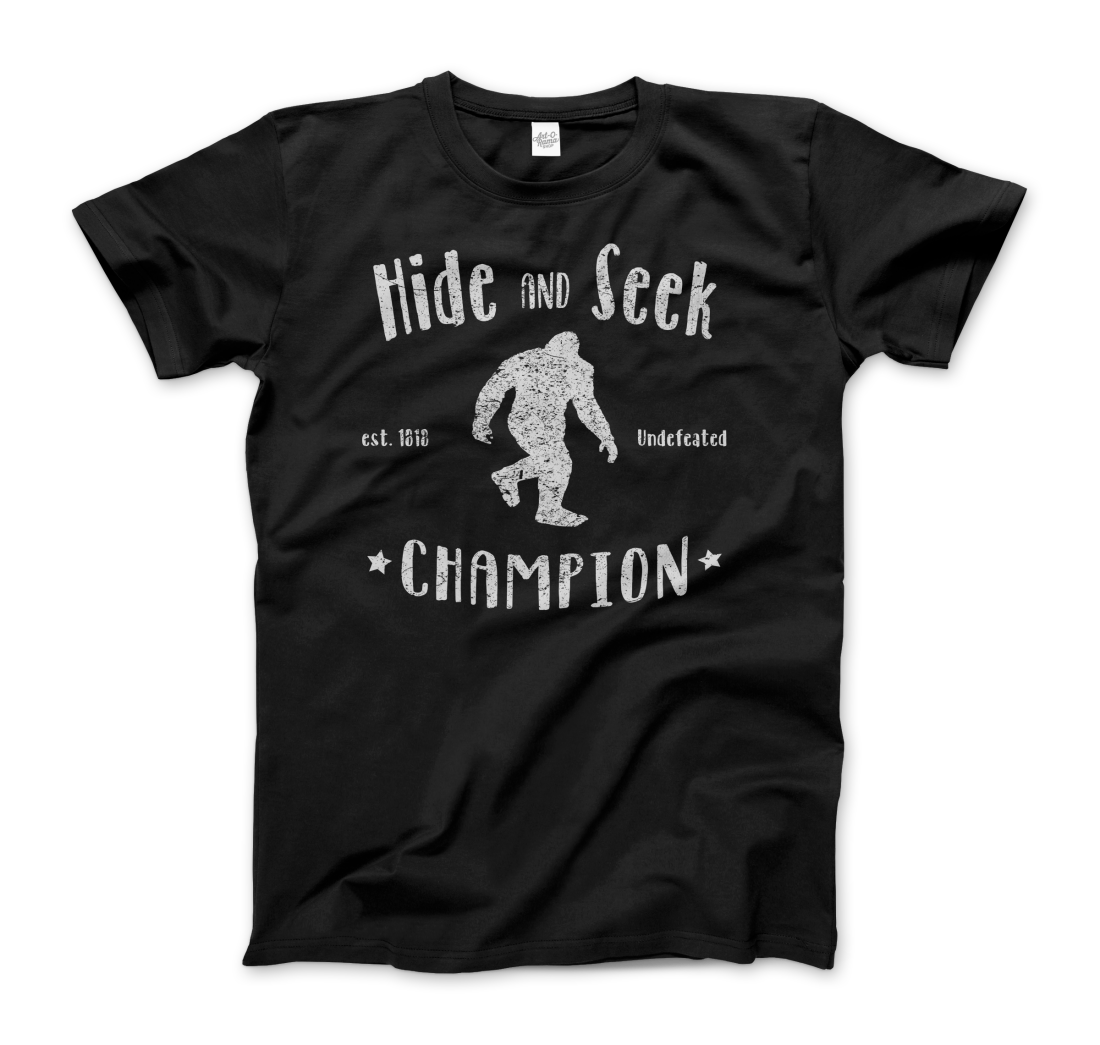 Hide and Seek Champion Bigfoot t-shirt