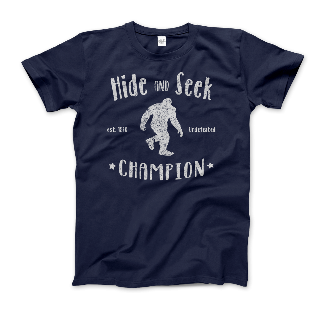 Hide and Seek Champion Bigfoot t-shirt