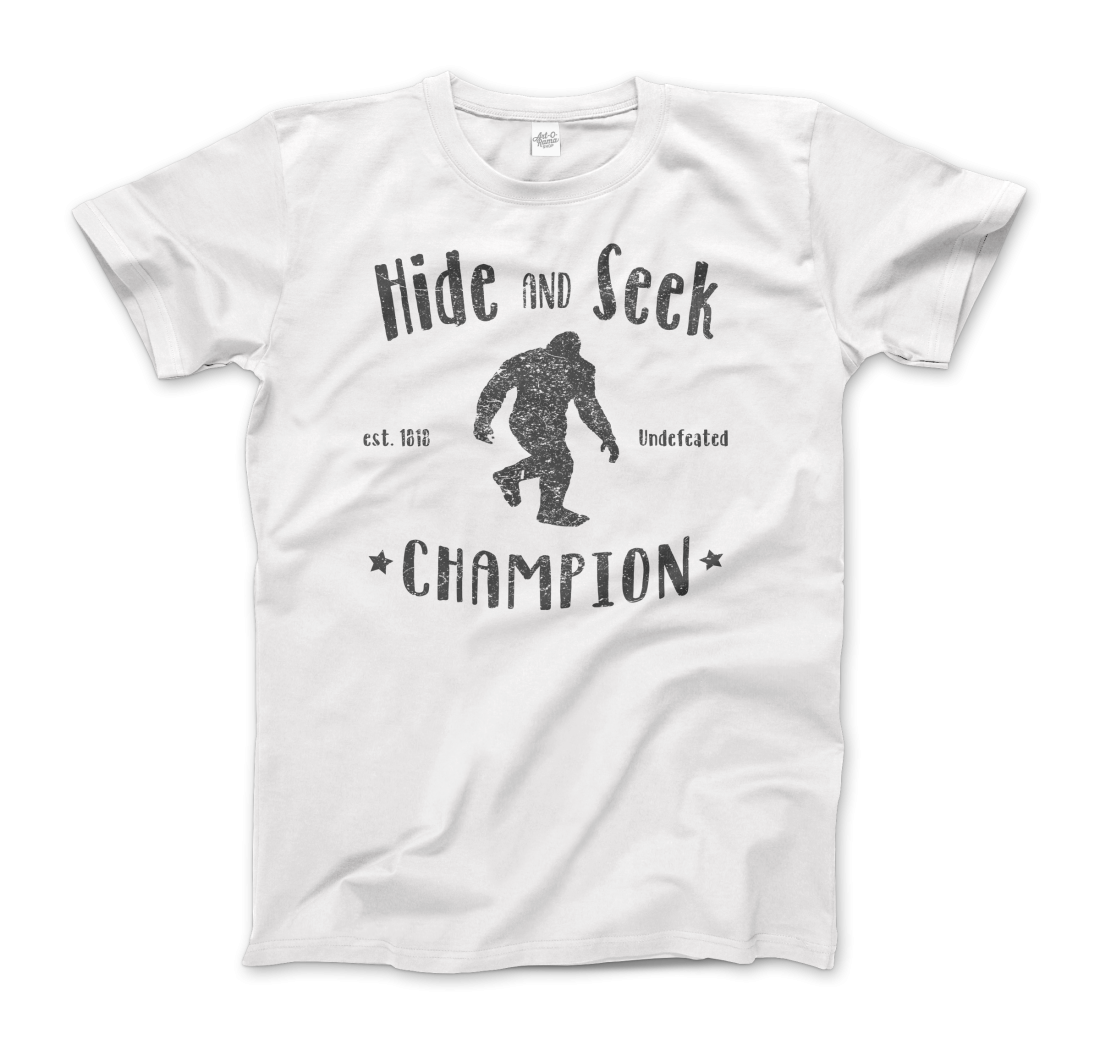 Hide and Seek Champion Bigfoot t-shirt