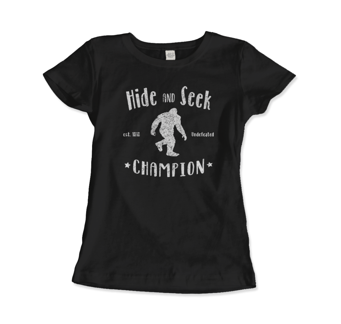 Hide and Seek Champion Bigfoot t-shirt
