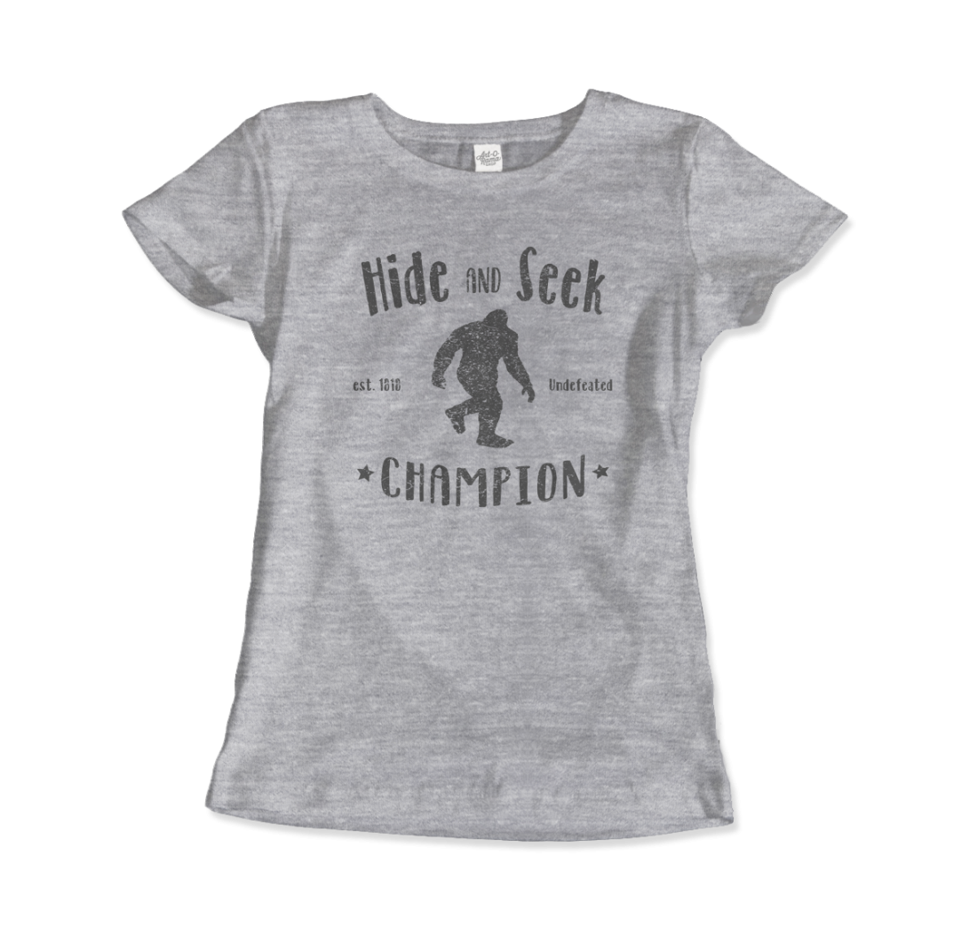 Hide and Seek Champion Bigfoot t-shirt