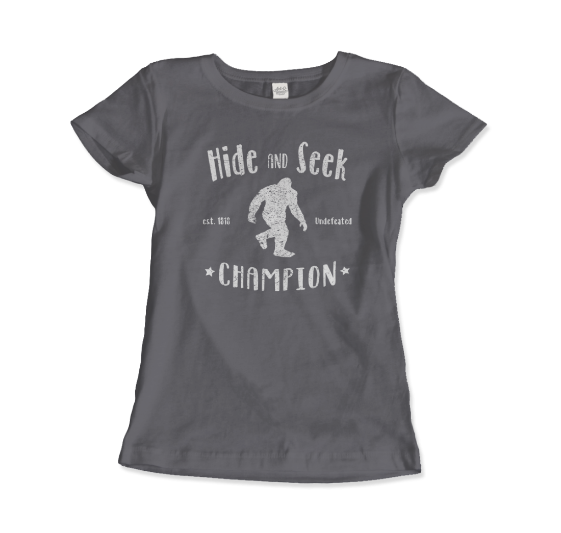 Hide and Seek Champion Bigfoot t-shirt
