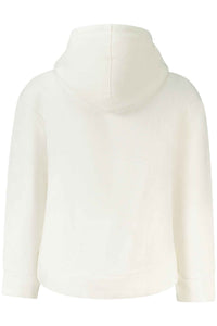 NIKE KIDS' WHITE ZIP-UP SWEATSHIRT