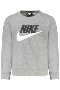NIKE KIDS' GRAY ZIP-UP SWEATSHIRT