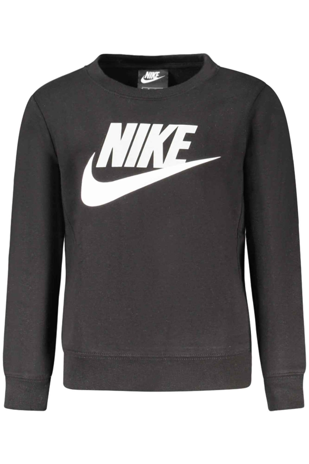 NIKE KIDS' BLACK ZIP-UP SWEATSHIRT