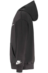 NIKE KIDS' BLACK ZIP-UP SWEATSHIRT
