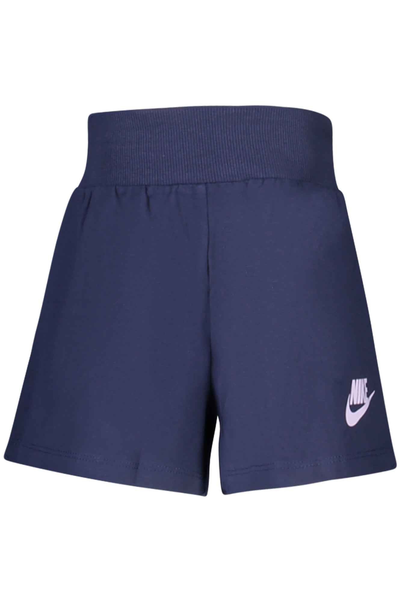 NIKE GIRLS' BLUE SHORTS