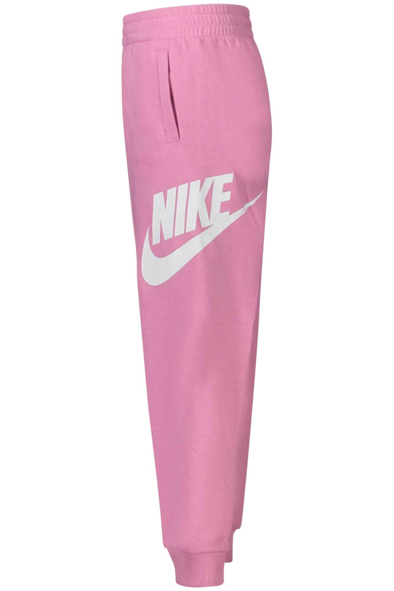NIKE GIRL'S PINK LONG TRACK PANTS