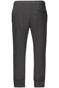 NIKE KIDS' BLACK LONG TRACK PANTS