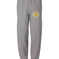RLT gold blk Pants print
