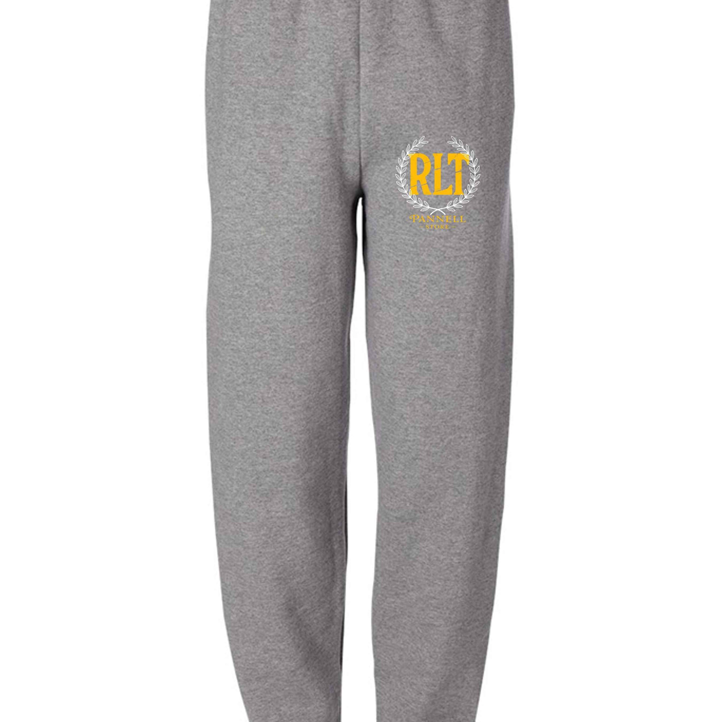 RLT gold blk Pants print