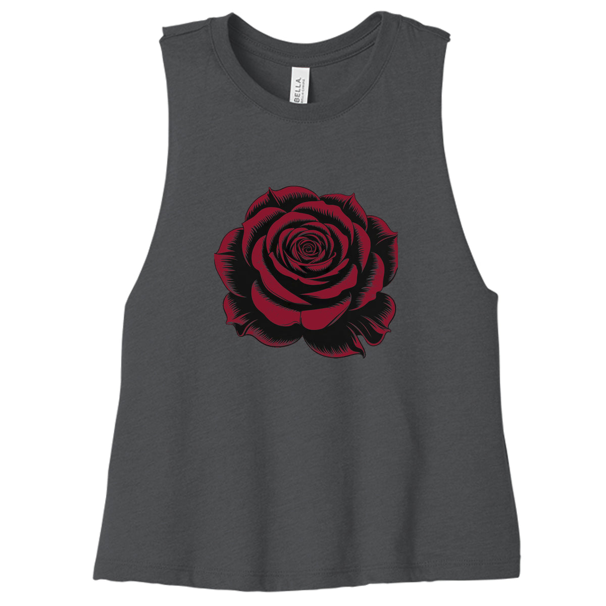 DARK GRY HEATHER - 6682 - FRONT
