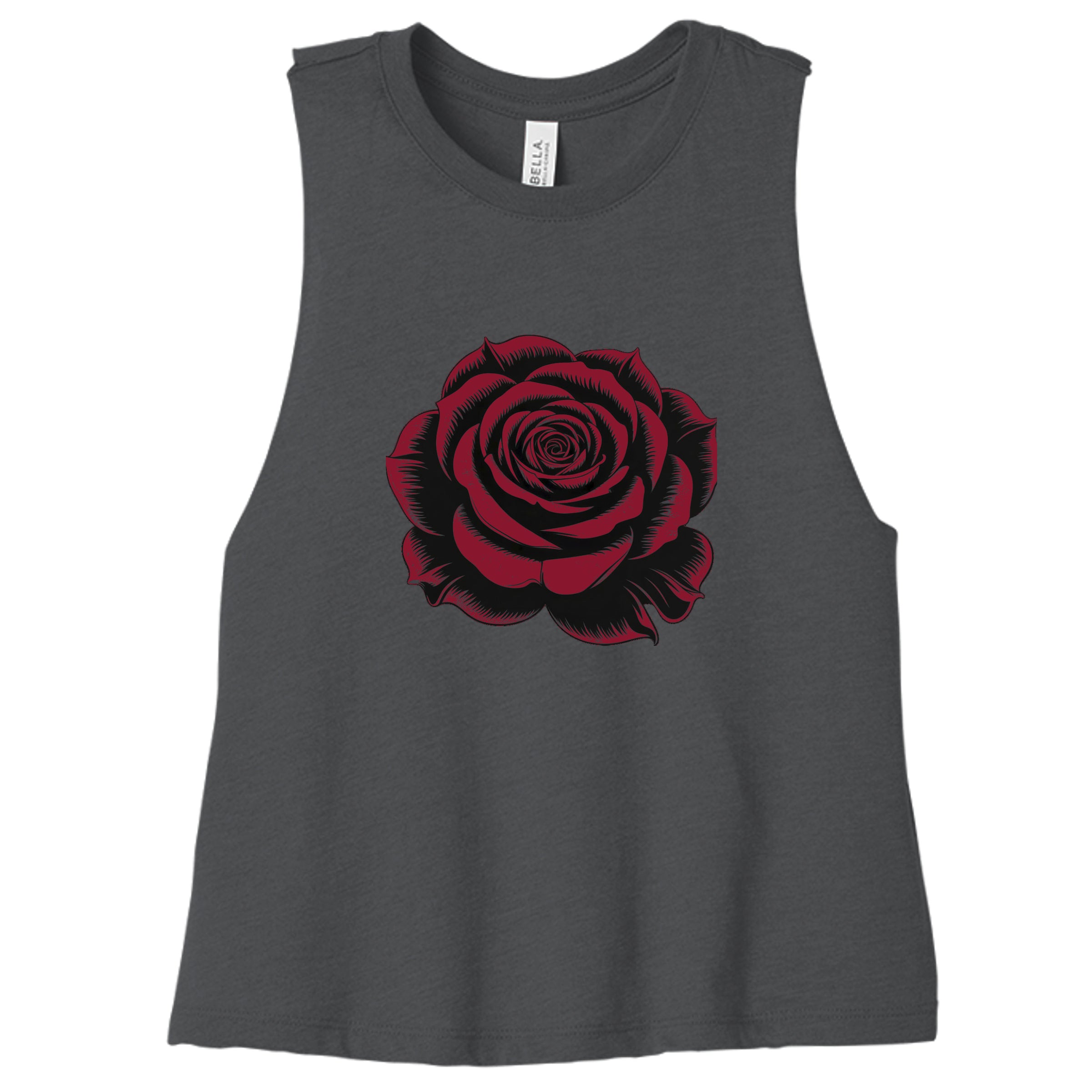DARK GRY HEATHER - 6682 - FRONT
