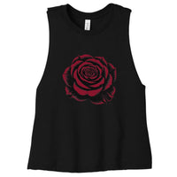 Red Rose Black Shade